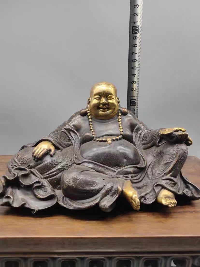  TƯỢNG PHẬT DI LẶC BẰNG ĐỒNG – HÀNG SƯU TẦM 