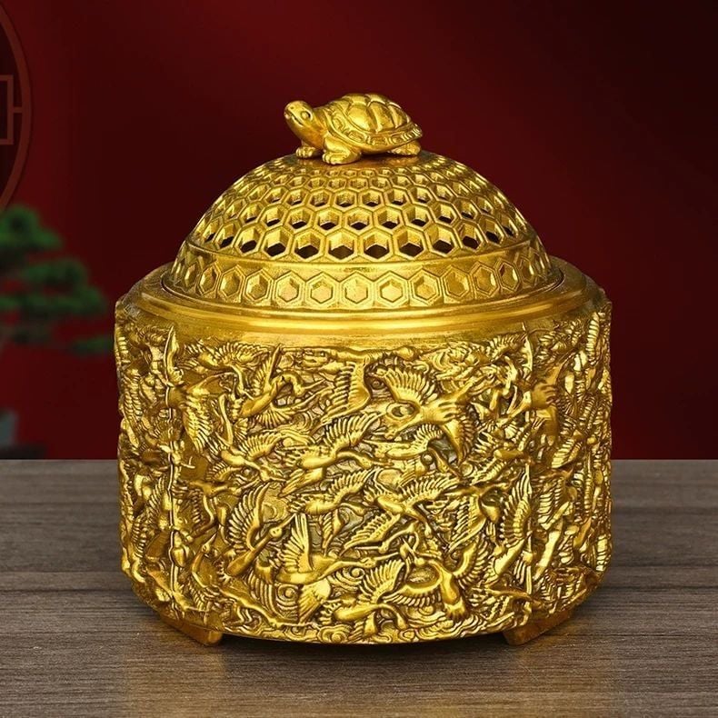  Xông trầm đồng kim quy kt 11* 8 