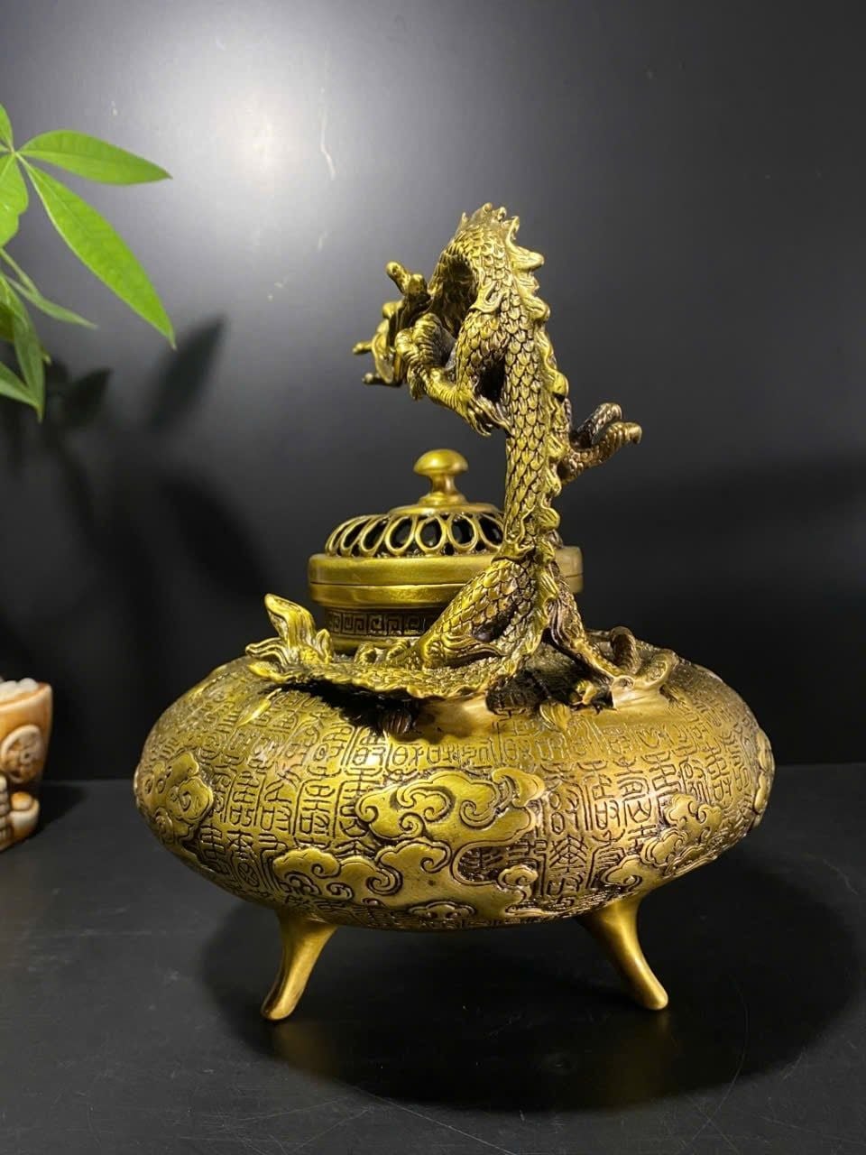  XÔNG TRẦM GIẢO LONG ĐỒNG CỔ – ĐỒ SƯU TẦM ĐỘC ĐÁO BKMECN-10328 