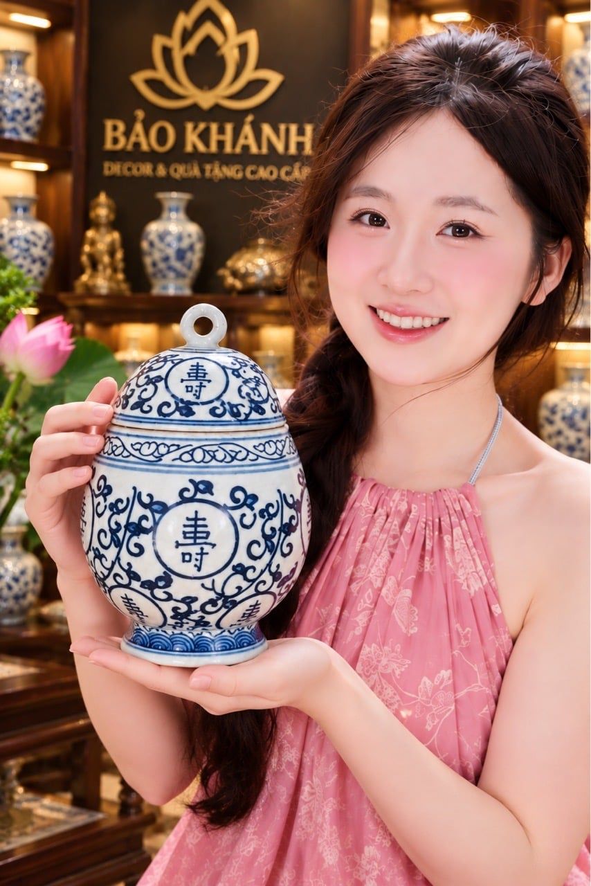  Hũ gốm trang trí sưu tầm độc đáo lành tít 