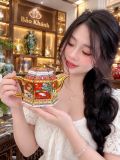  Ấm trà gốm sứ cung đình tứ cảnh màu đỏ 