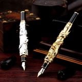  But rồng vàng bạc quà tặng sếp ý nghĩa 