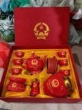  Sẵn Full Set Kèm Lọ Tăm và hộp trà mẫu quà Tặng Bác Lâm BKCECN-10595 