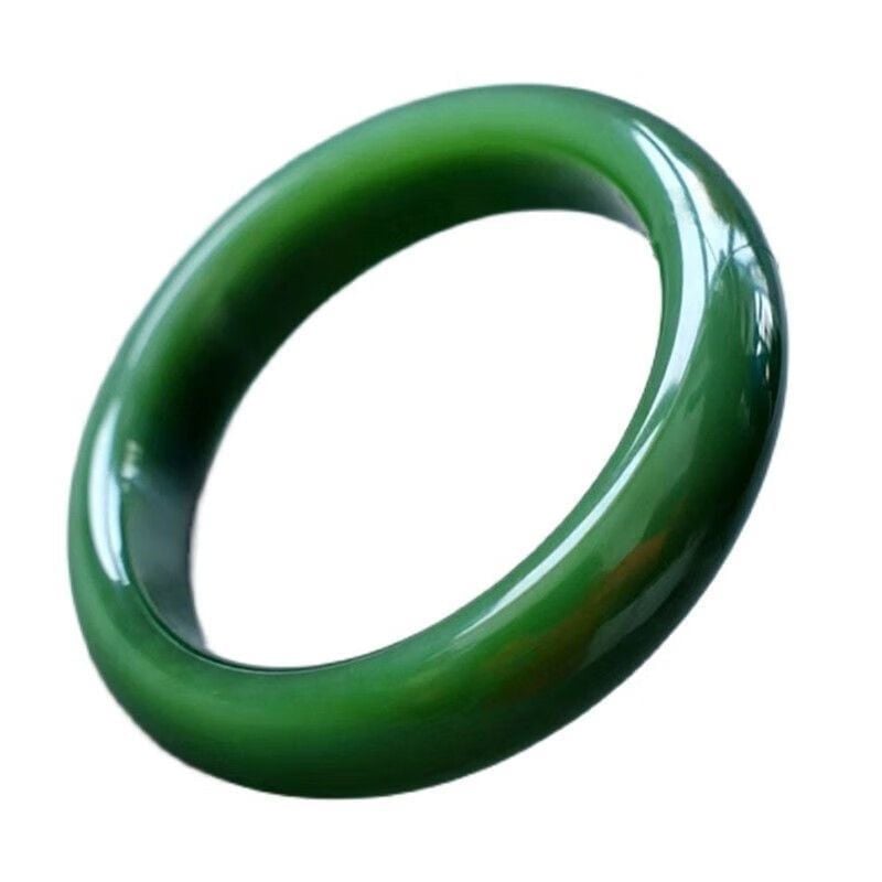  Vòng Tay Ngọc Hòa Điền Tân Cương Xanh ngọc bích BKJECN-9534 