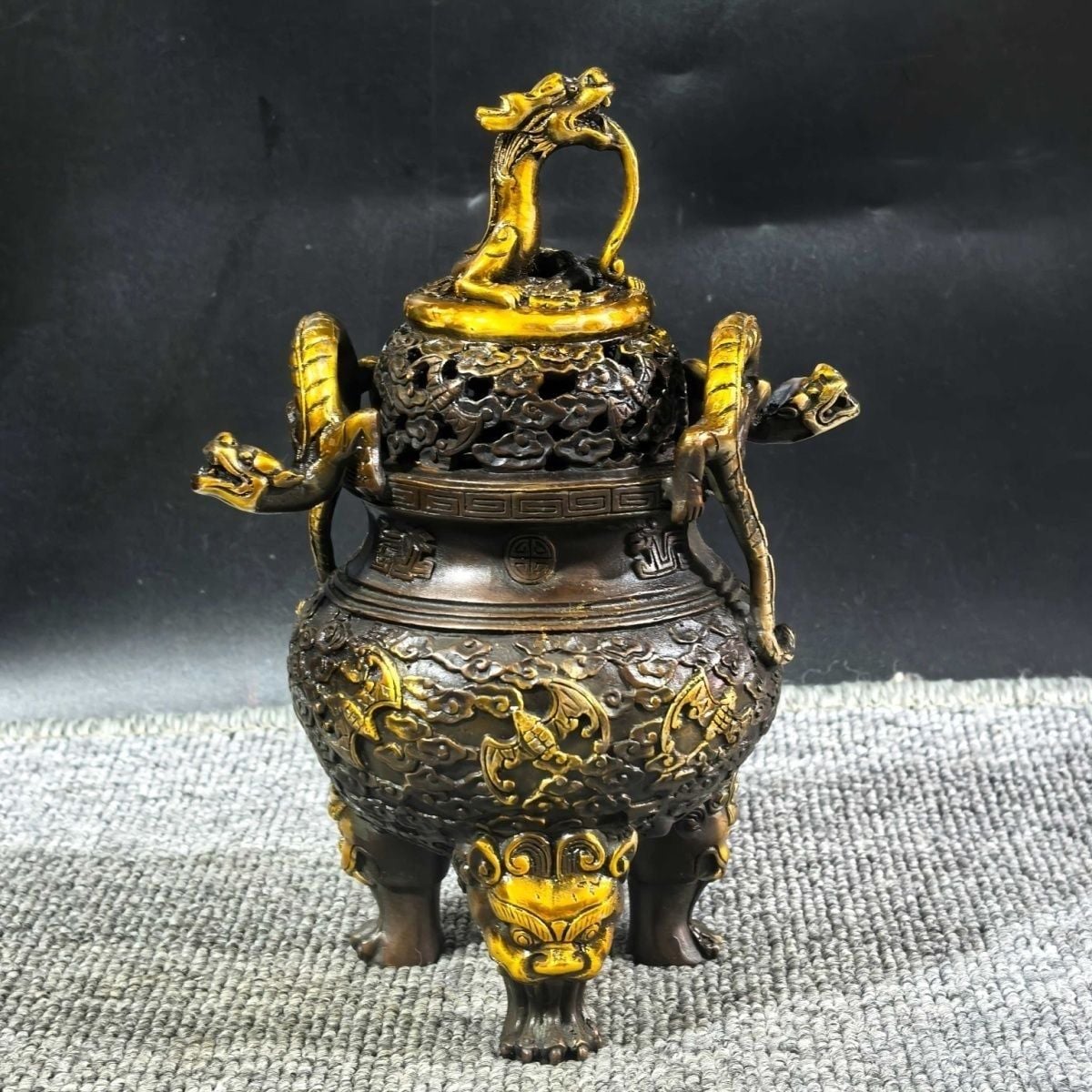  Xông trầm đồng rồng cao cấp 