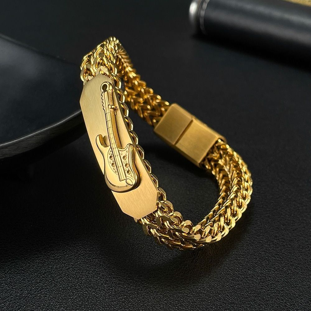  Vòng tay nam mạ vàng 18 k cao cấp BKJECN-9482 