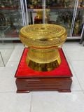  ✨ TRỐNG ĐỒNG DÁT VÀNG CAO CẤP – ĐIỂM NHẤN SANG TRỌNG CHO KHÔNG GIAN 