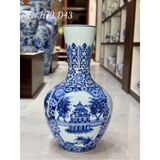  Bình Gốm Cắm Hoa Đào Trang Trí Vẽ Tay BKCECN-10258 