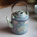  Ấm Tích Gốm Sứ Vẽ Hoa Sưu Tầm  BKCECN-10023 