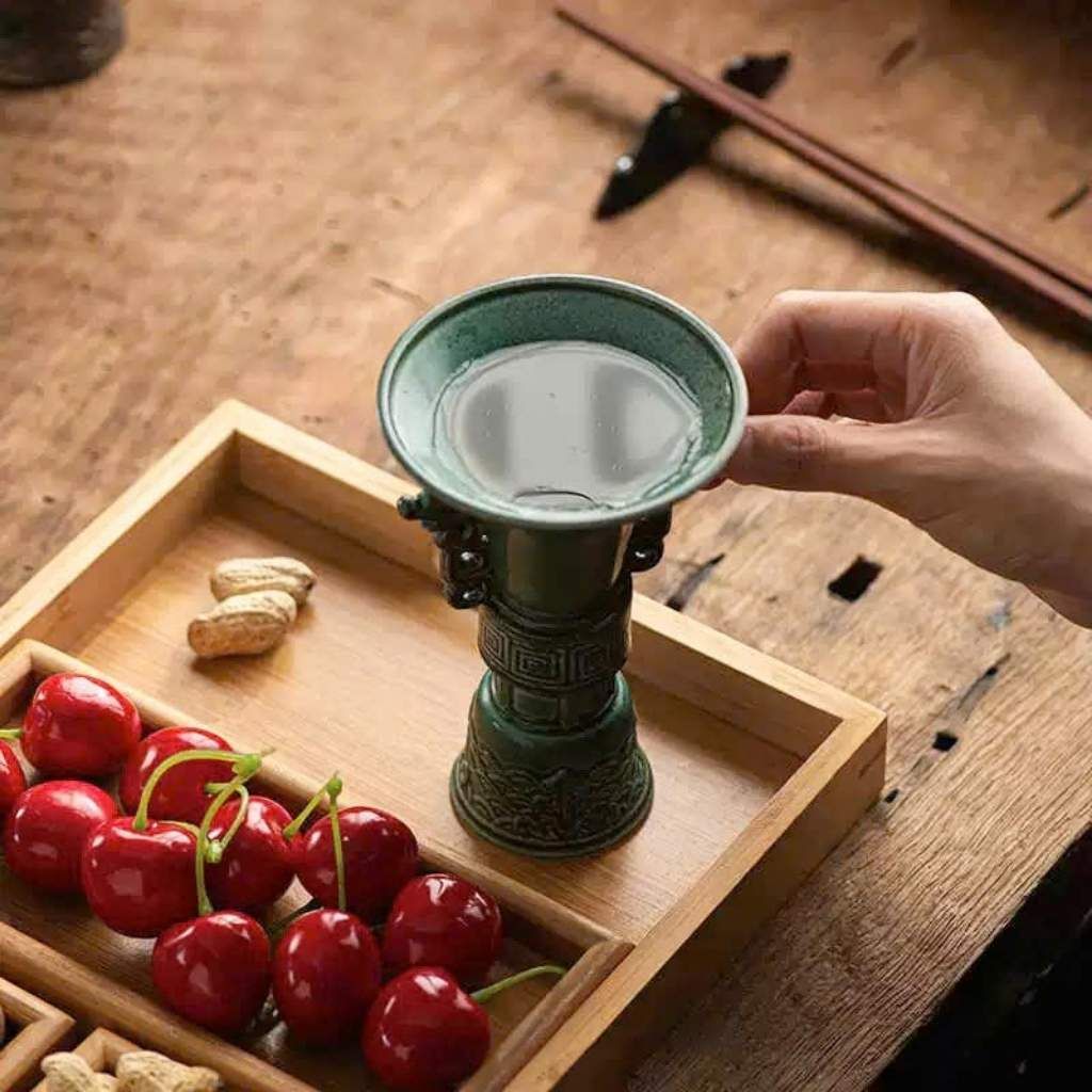  Ly Tửu Gốm Sứ Sưu Tầm  BKCECN-10025 