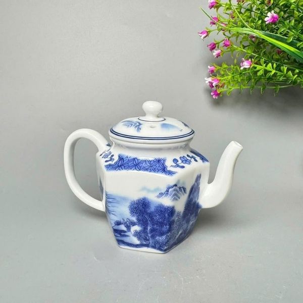  Ấm Trà Lục Giác Sơn Thủy Hữu Tình BKCECN-10031 