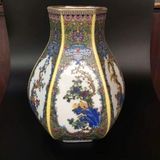  Bình Pháp Lam Hoa Điểu Sưu Tầm Cao Cấp BKCECN-10060 