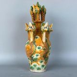  Bình Gốm Cổ Thất Long Chầu Nguyệt Sưu Tầm BKCECN-10090 