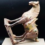  Tượng Ngựa Gốm Tam Thái Cổ Sưu Tầm BKCECN-10109 