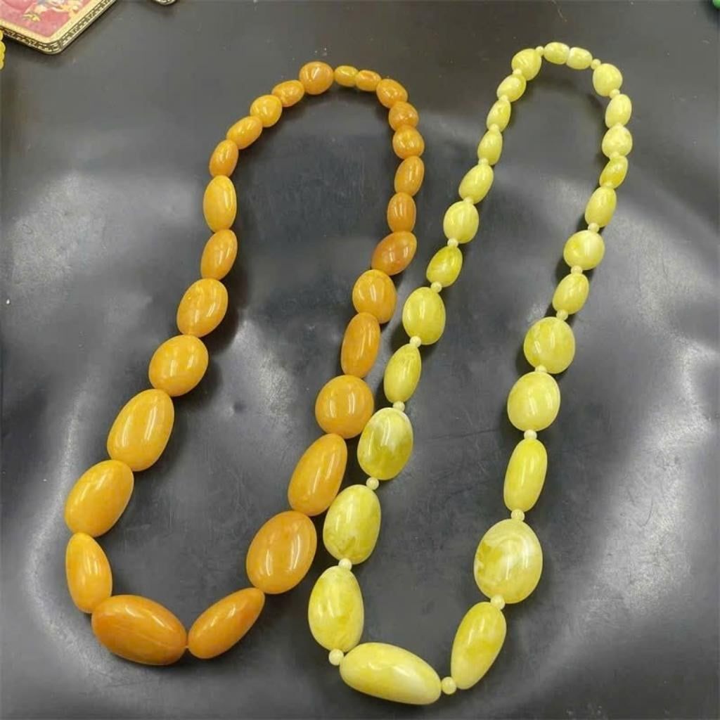  Vòng Cổ Hổ Phách Tự Nhiên BKJECN-9367 