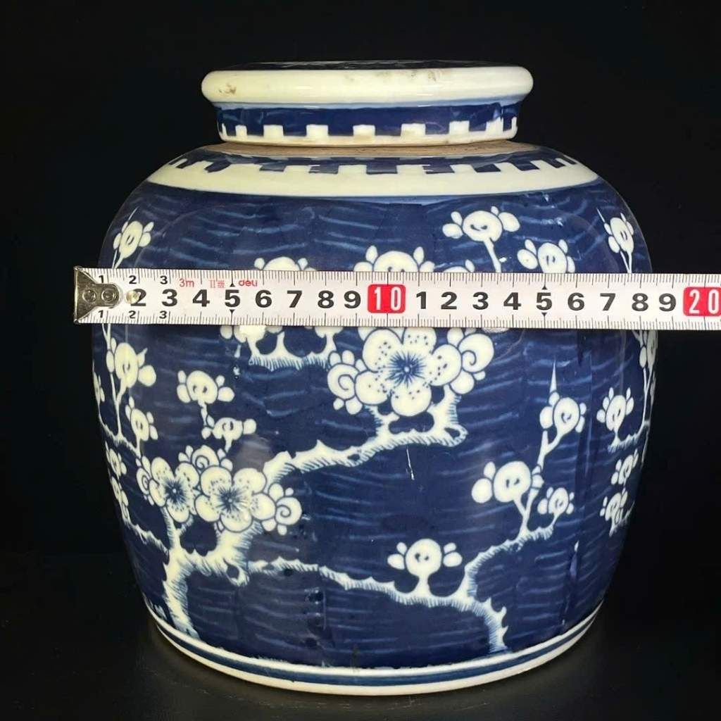  Bình Gốm Sứ Hoa Mai Men Xanh BKCECN-10228 