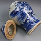  Choé Gốm Sứ Sơn Thủy Men Lam BKCECN-10267 