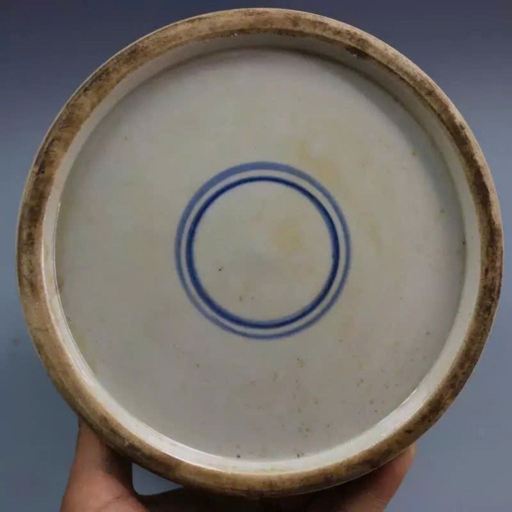  Choé Gốm Sứ Sơn Thủy Men Lam BKCECN-10267 