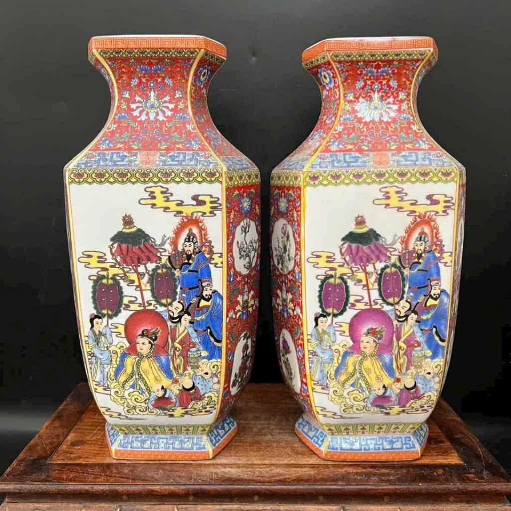  Cặp Bình Sứ Tích Đức Phật Và Bát Tiên BKCECN-10270 