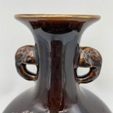  Bình Song Nhĩ Uyên Ương Vẽ Vàng Kim Cao Cấp BKCECN-10275 