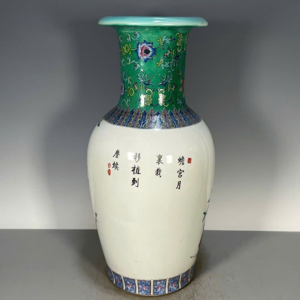  Bình Sứ Vẽ Tay “Cửu Đào Trường Thọ BKCECN-10286 