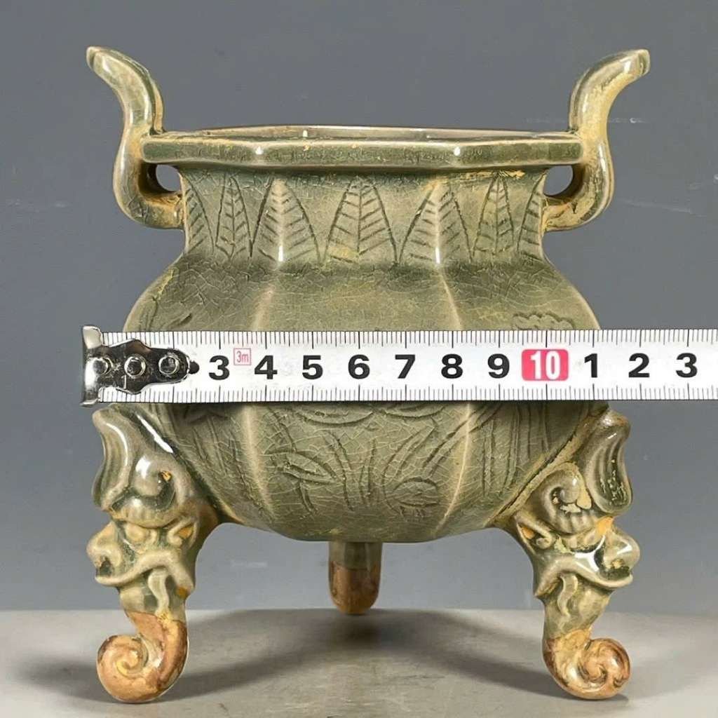  Lư Hương Gốm Men Rạn Ba Chân BKCECN-10288 