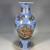  Bình Gốm Sứ Vẽ Cửu Long Quy Tụ BKCECN-10294 