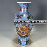  Bình Gốm Sứ Vẽ Cửu Long Quy Tụ BKCECN-10294 