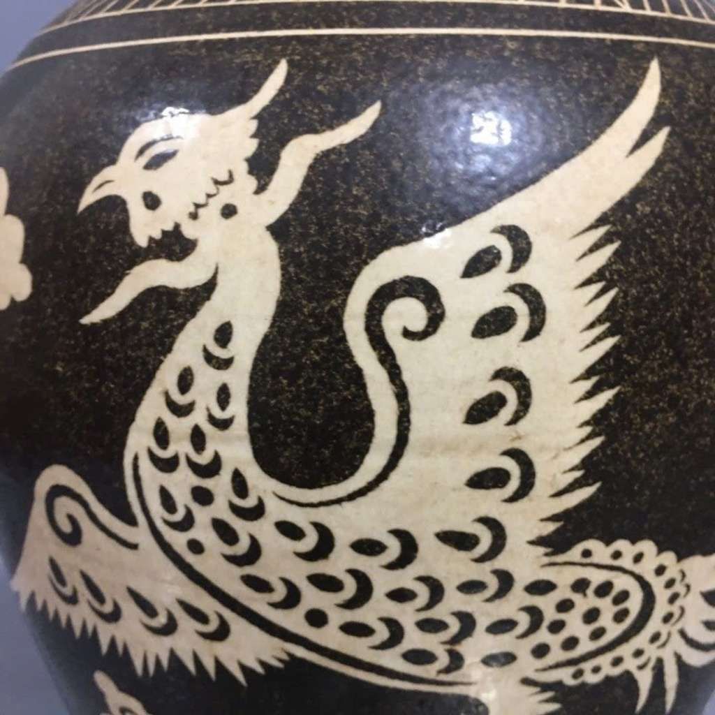  Bình Gốm Phượng Hoàng Sưu Tầm Đẹp BKCECN-10309 