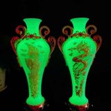  Cặp Lộc Bình Rồng Men Sứ Phong Thủy BKCECN-10331 