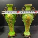  Cặp Lộc Bình Rồng Men Sứ Phong Thủy BKCECN-10331 