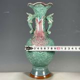  Bình Hoa Gốm Men Rạn Quai Rồng Cổ Điển BKCECN-10336 
