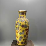  Bình Hoa Gốm Rồng Phượng Vàng Hoàng Gia BKCECN-10340 