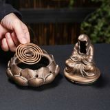  Lư xông trầm Vô Diện trên đài sen BKCECN-10342 
