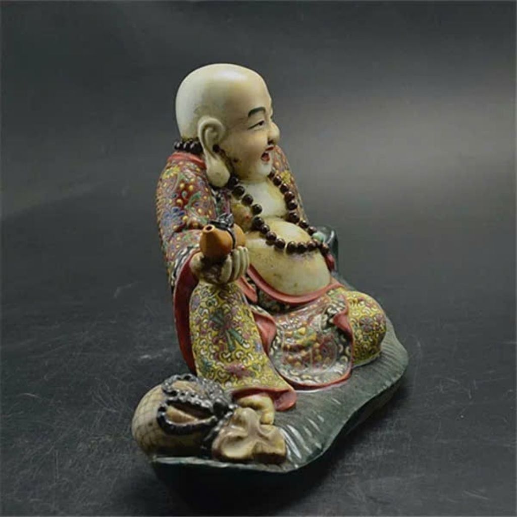  Tượng Di Lặc Gốm Bát Tràng Cười Vui BKCECN-10352 
