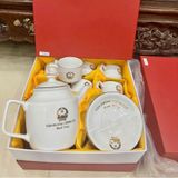  Bộ Ấm Chén In Tổng Bí Thứ Tô Lâm gốm Bát Tràng BKCECN-10362 