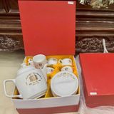  Bộ Ấm Chén In Tổng Bí Thứ Tô Lâm gốm Bát Tràng BKCECN-10362 