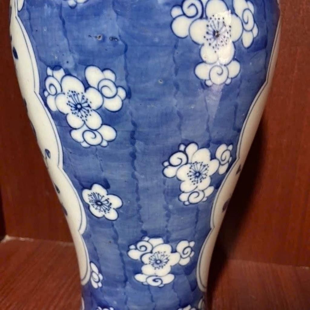  Bình Sưu Tầm Men Xanh Thanh Hoa Bát Tràng Cao 32cm BKCECN-10373 