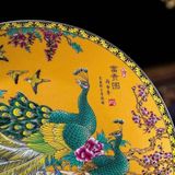  Đĩa Thưởng Chim Công Phú Quý Sưu Tầm Cao Cấp BKCECN-10386 