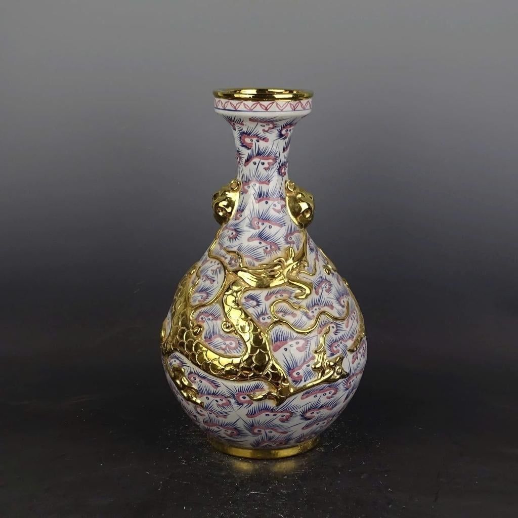  Bình Nguyên Họa Long Vân Cao Cấp 45cm BKCECN-10395 