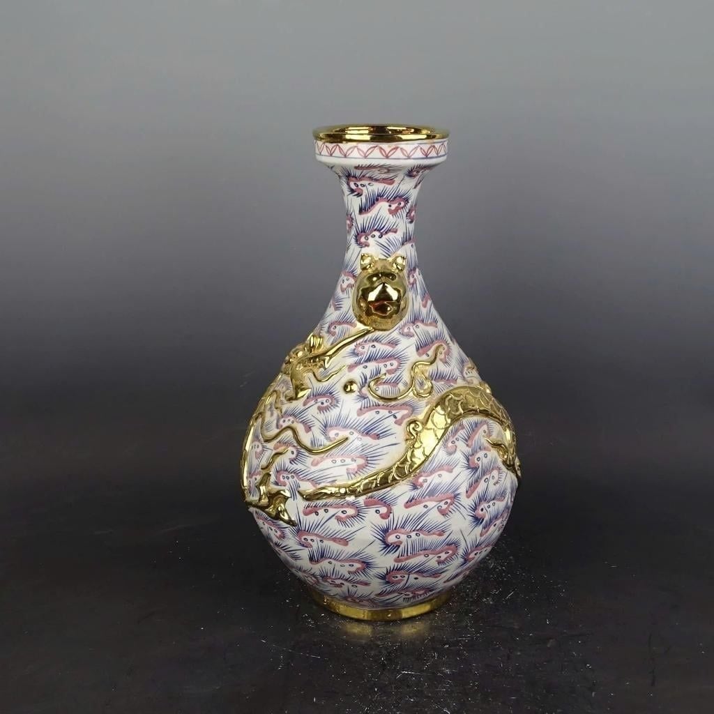  Bình Nguyên Họa Long Vân Cao Cấp 45cm BKCECN-10395 