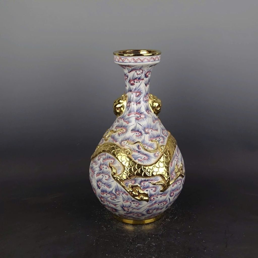  Bình Nguyên Họa Long Vân Cao Cấp 45cm BKCECN-10395 