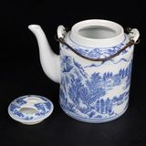  Ấm Tích Sưu Tầm Men Lam Phong Cảnh BKCECN-10401 
