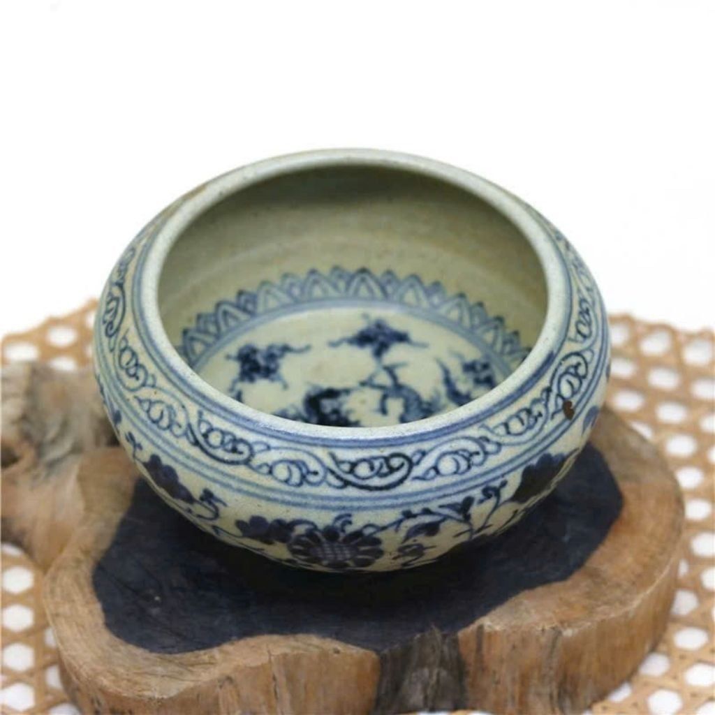  Hũ Gốm Sứ Trắng Vẽ Rồng Sưu Tầm BKCECN-10425 