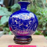  Bình Gốm Thủ Tướng Lê Minh Hưng Men Xanh BKCECN-10432 