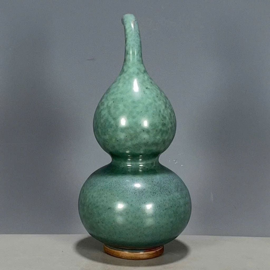  Bình Gốm Hồ Lô Men Ngọc Sưu Tầm Độc Đáo BKCECN-10436 