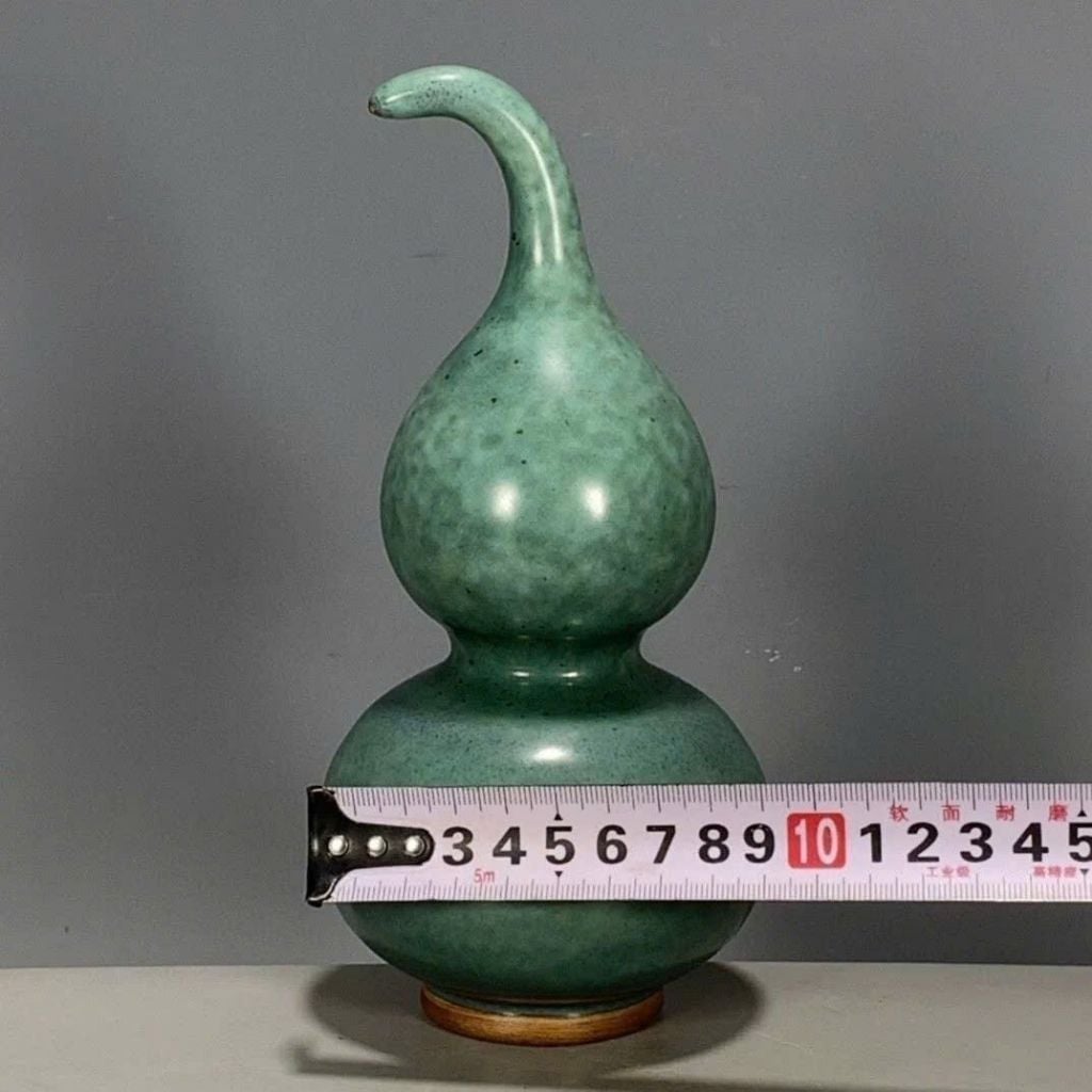  Bình Gốm Hồ Lô Men Ngọc Sưu Tầm Độc Đáo BKCECN-10436 