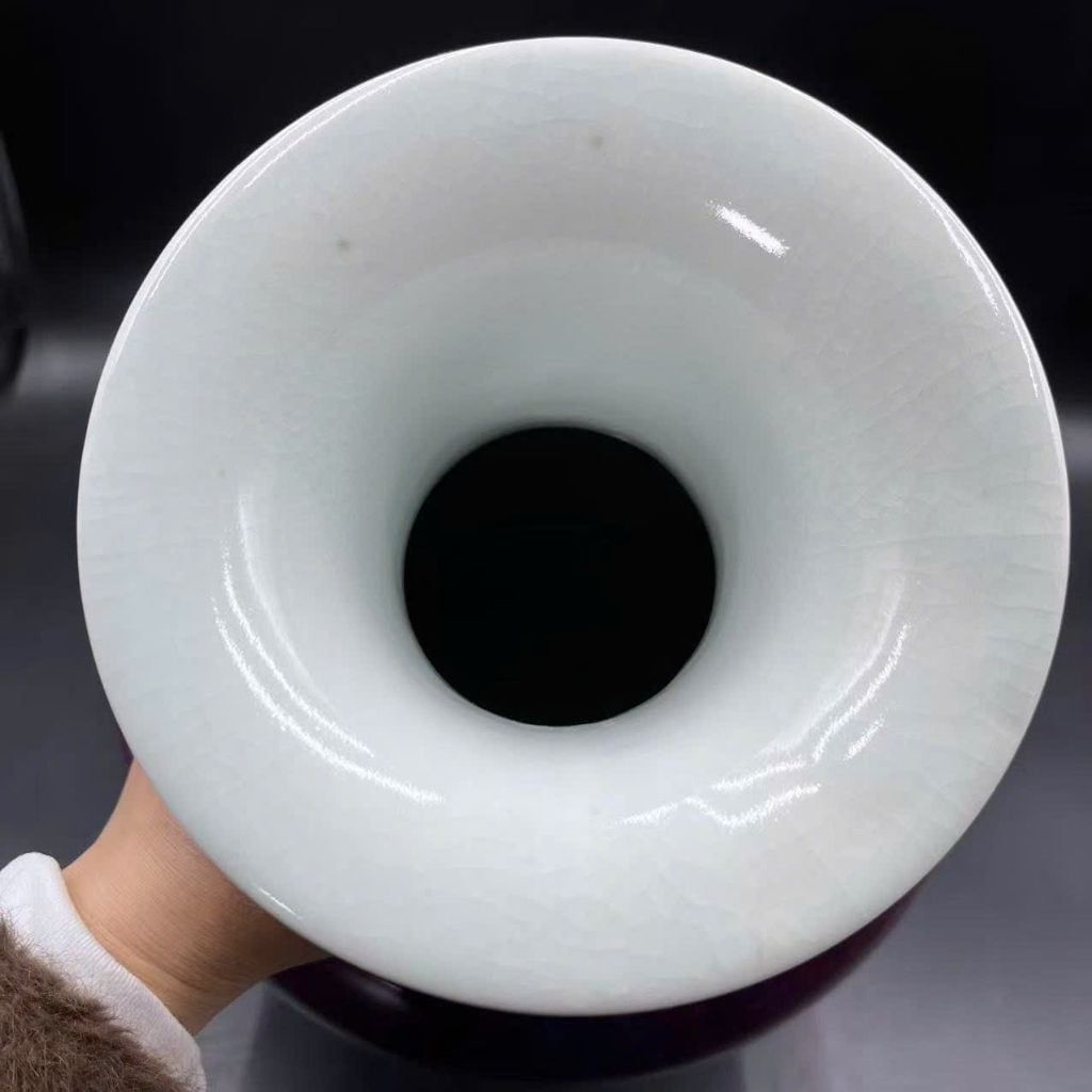  Bình Gốm Sứ Men Hỏa Biến Sưu Tầm Độc Bản BKCECN-10441 