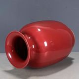  Bình Gốm Sứ Đỏ Sưu Tầm Cao 17cm BKCECN-10449 