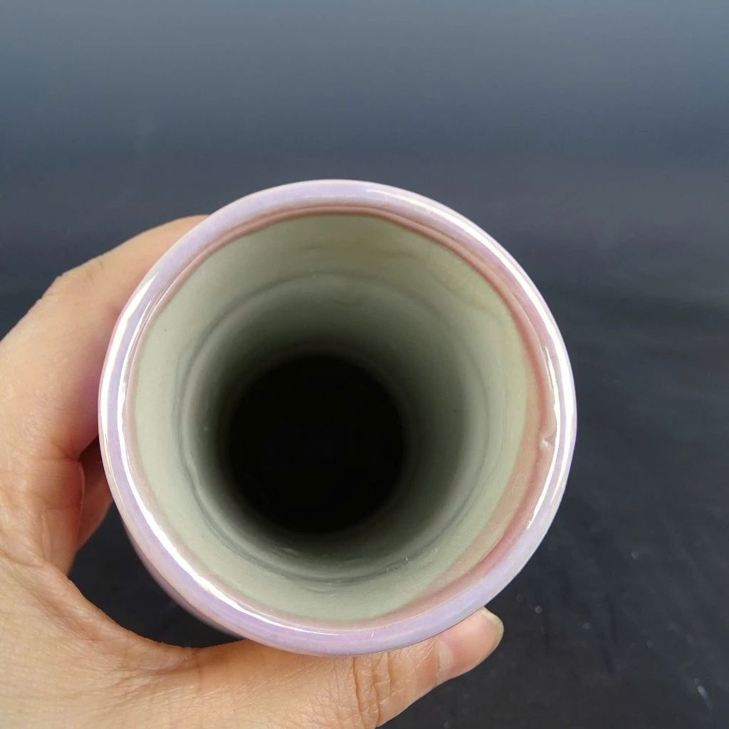  Bình Thiên Cầu Sứ Cũ Vẽ Men Lam Sưu Tầm BKCECN-10452 
